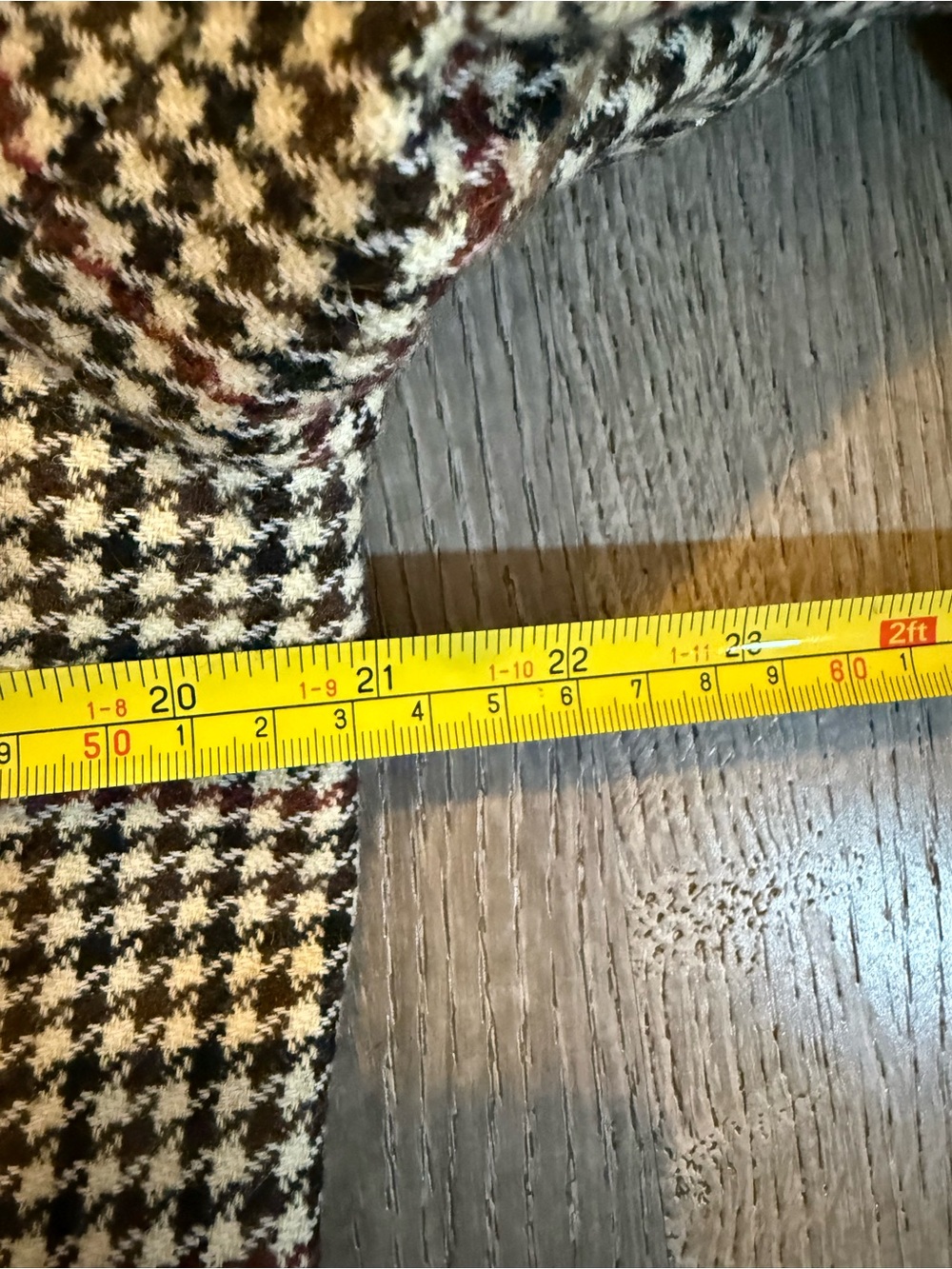 J.Crew Factory Wool-blend schoolboy blazer in houndstooth - Picture 12 of 14